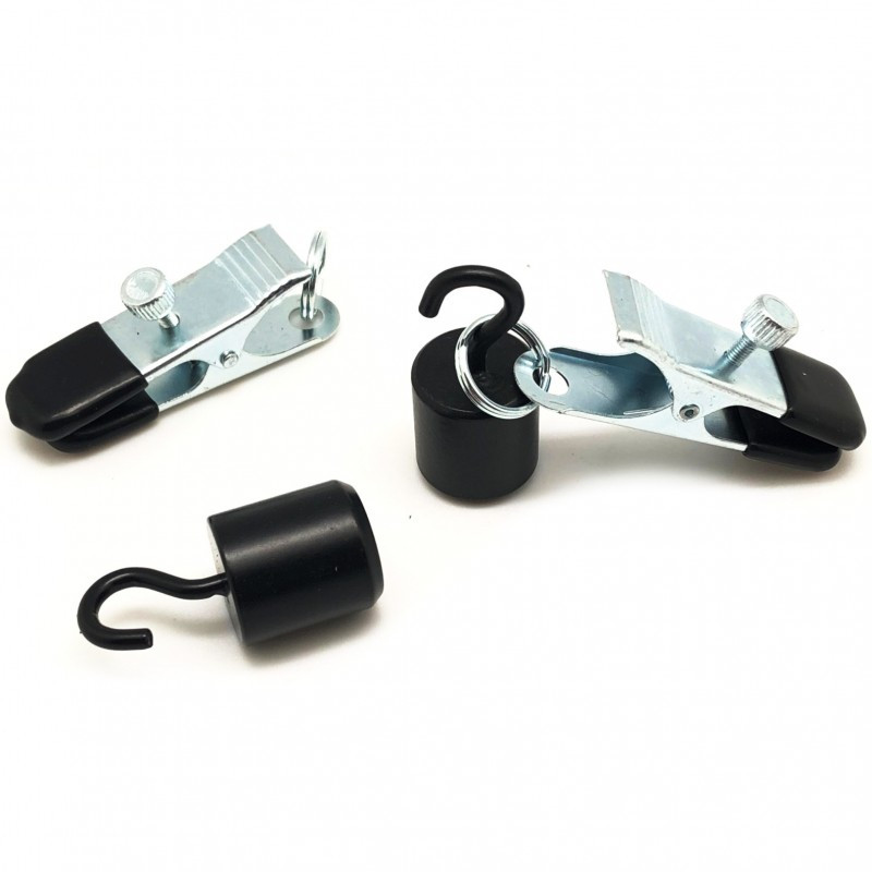 The Red Poids pour seins / Ballstretcher 50g avec pinces - 2 pièces